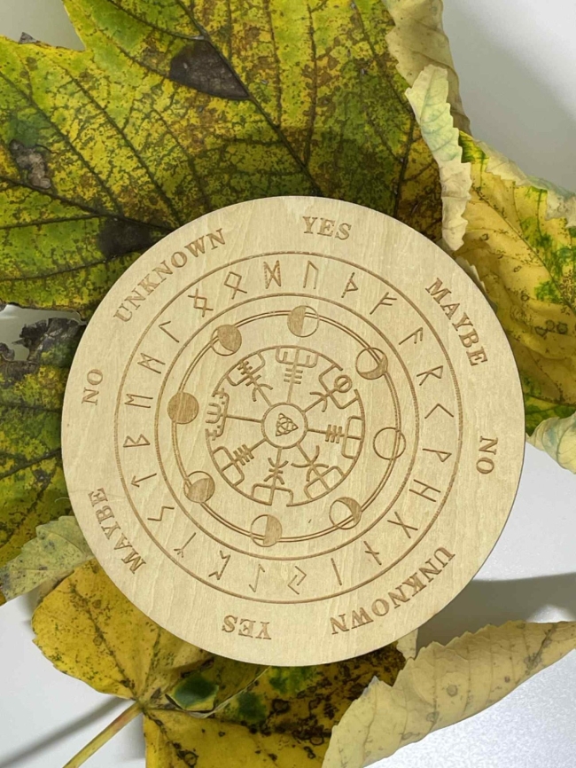 Planche radiesie thème runes