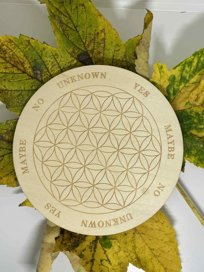 planche radiesie thème fleur de vie