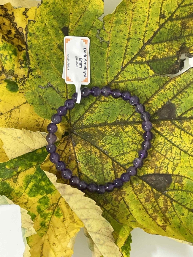 Bracelet en améthysme