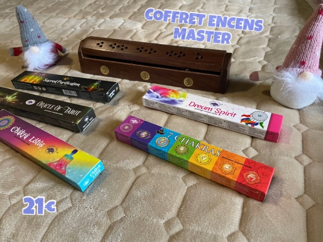 Coffret encens master ohm