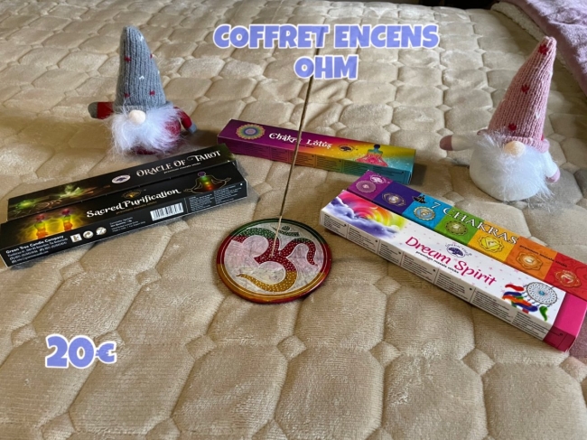 Coffret encens ohm